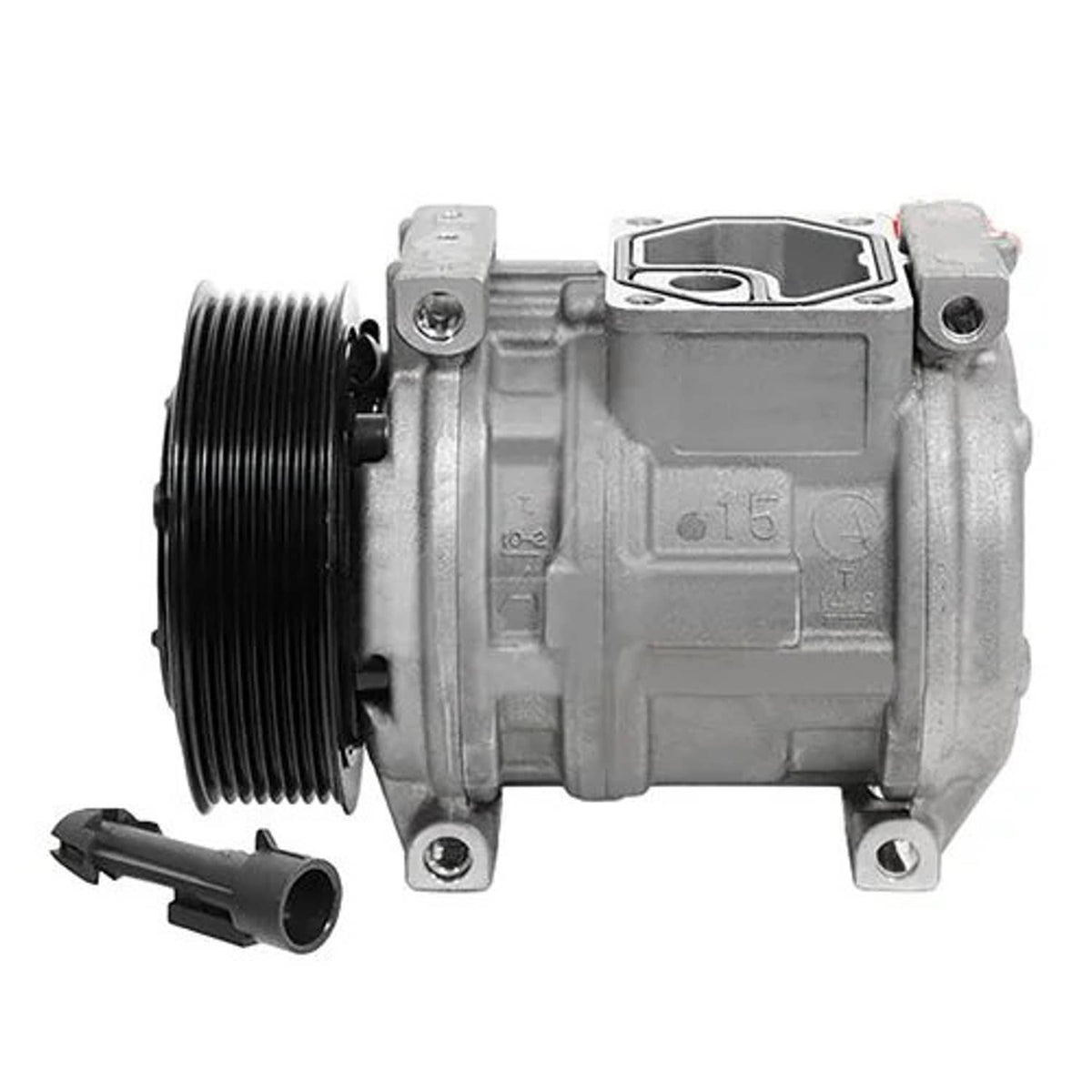 Bethesda Industrial Air Conditioning Compressor - 12V Denso 10PA15C fits John Deere 7520 AL155836