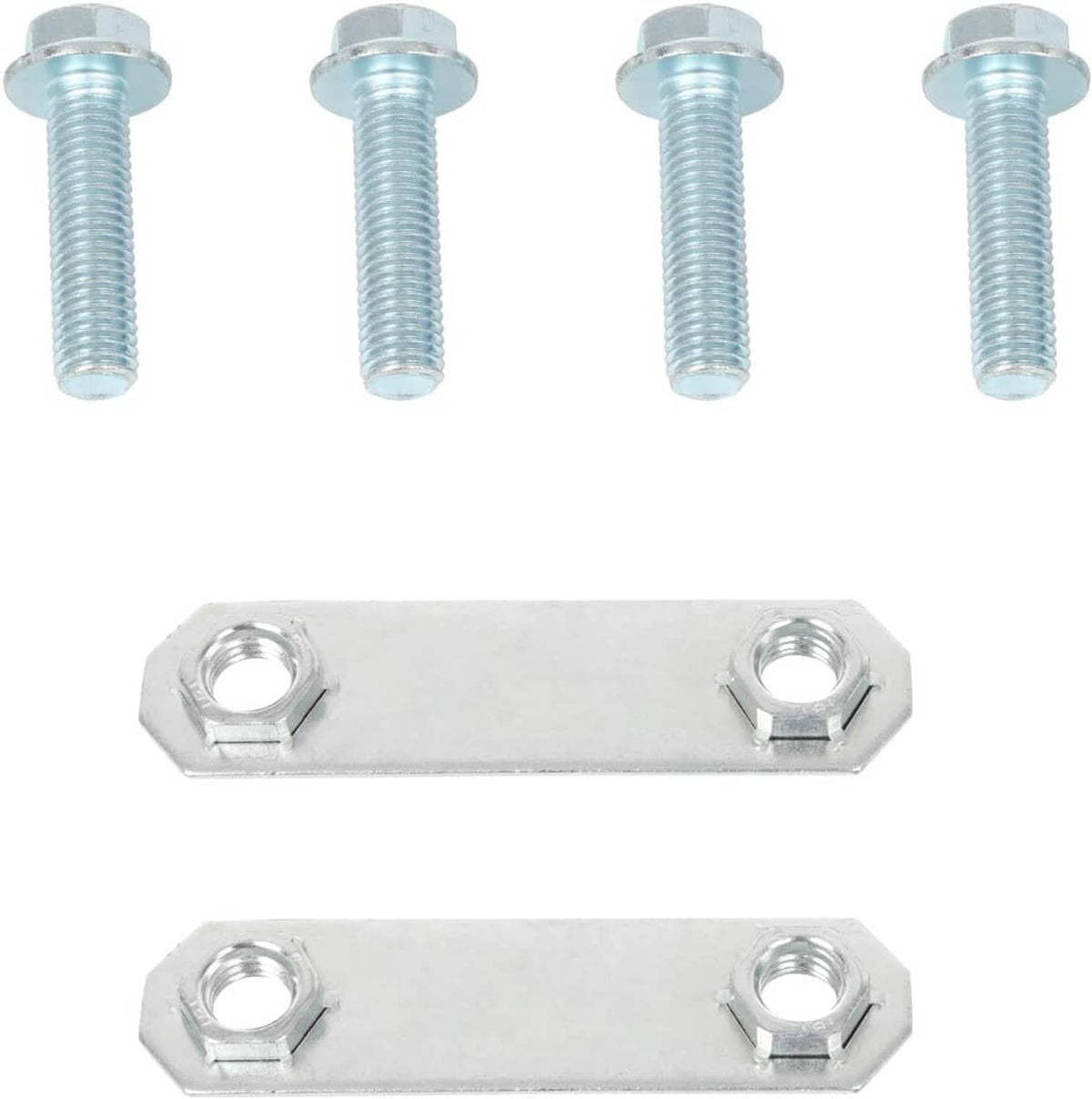 Bethesda Industrial Red 2 Pcs Towing Hooks FL3Z17N808A w/ Hardware Front For 2009-2019 Ford F150