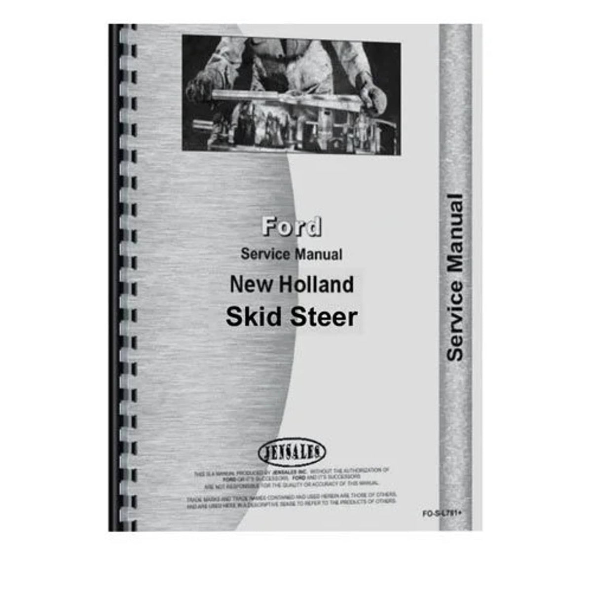 Bethesda Industrial Service Manual fits New Holland L781 L784 L785