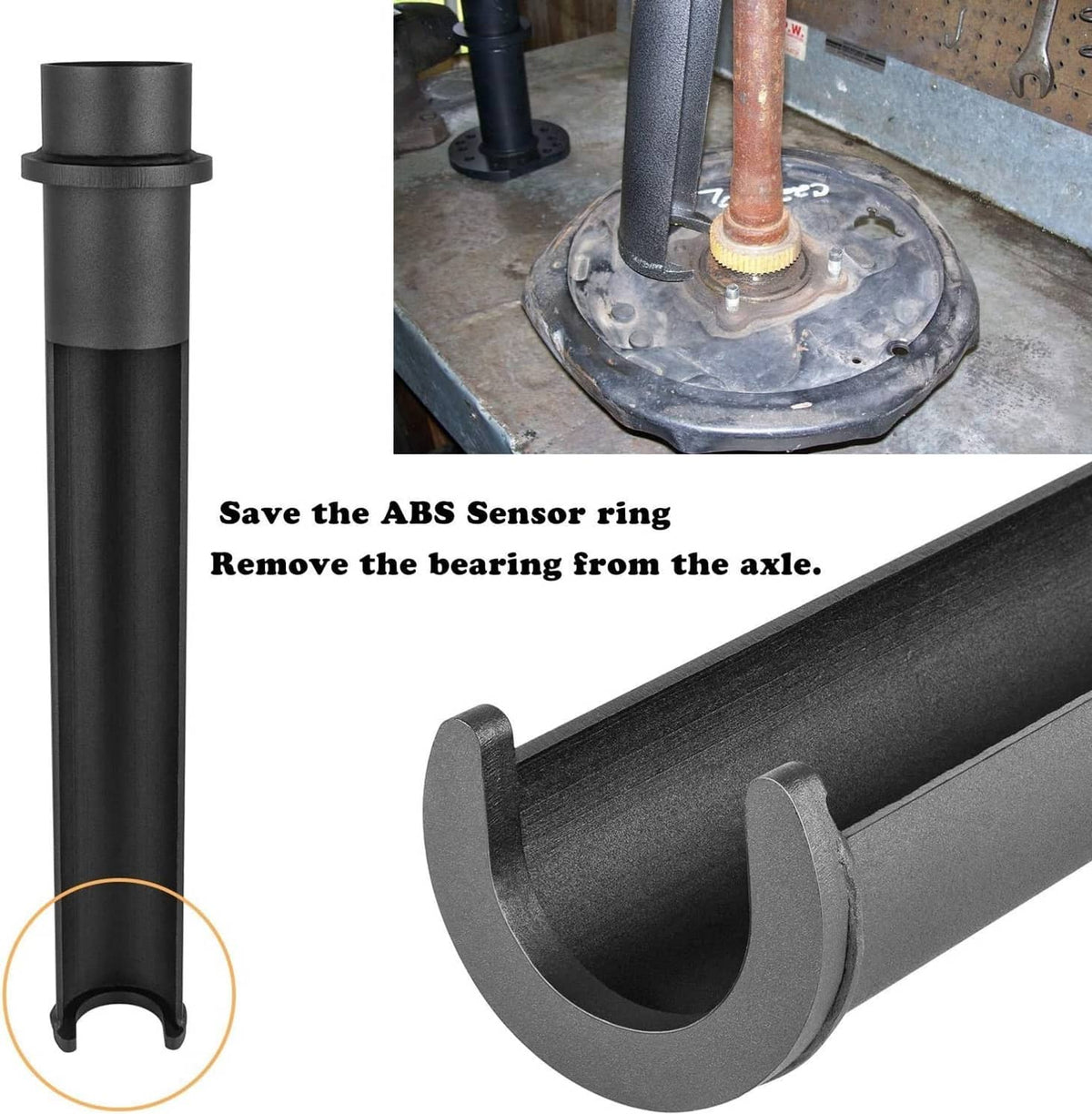 Bethesda Industrial Rear Axle Bearing Removal Puller Tool 09521-25011 for Toyota Trucks 1984-2018