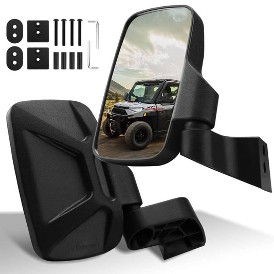 Bethesda Industrial Pair UTV Side View Mirrors Door Mounted for Polaris Ranger 1000 Crew XP SP 570