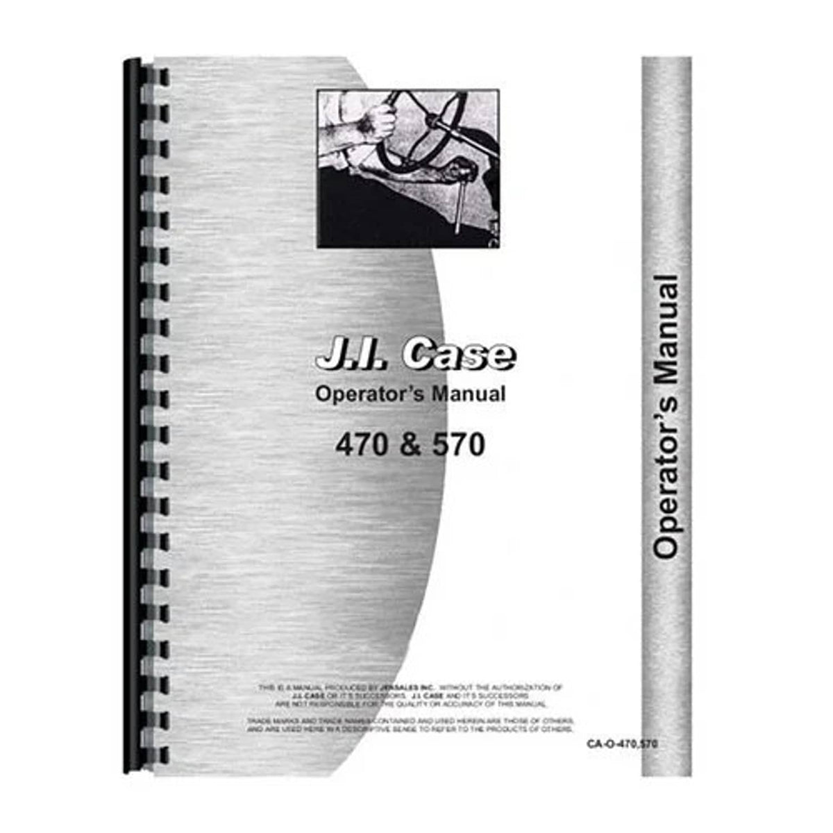 Bethesda Industrial Operator's Manual fits Case 470 570