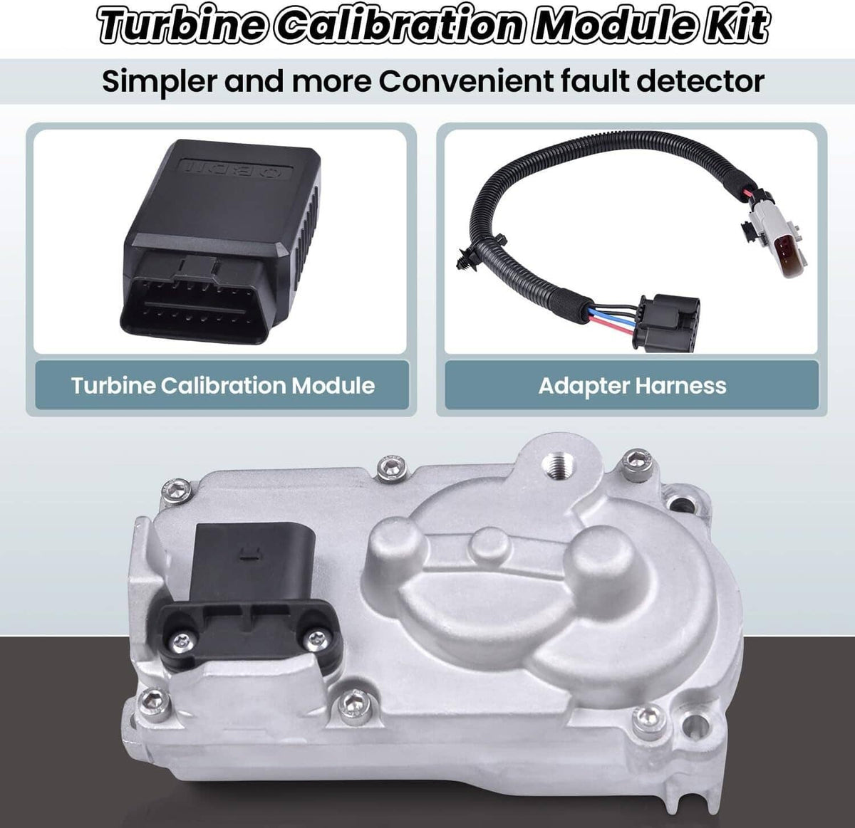 Bethesda Industrial Turbo Actuator Set with Calibration For 2013-2018 Dodge Cummins ISB 6.7L HE300VG