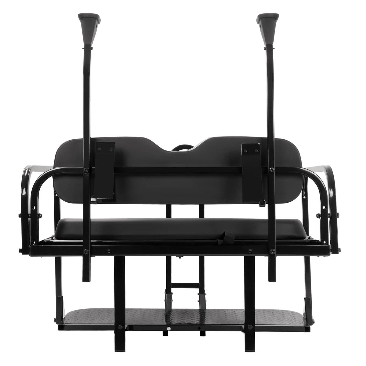 Bethesda Industrial Rear Flip Seat Back Seat Kit For Club Car PRECEDENT/TEMPO Golf Cart w/ Grab Bar
