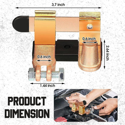 Bethesda Industrial Knife Blade Switch Battery Disconnect Top Post Heavy Duty Shut Off Car 12v/24v