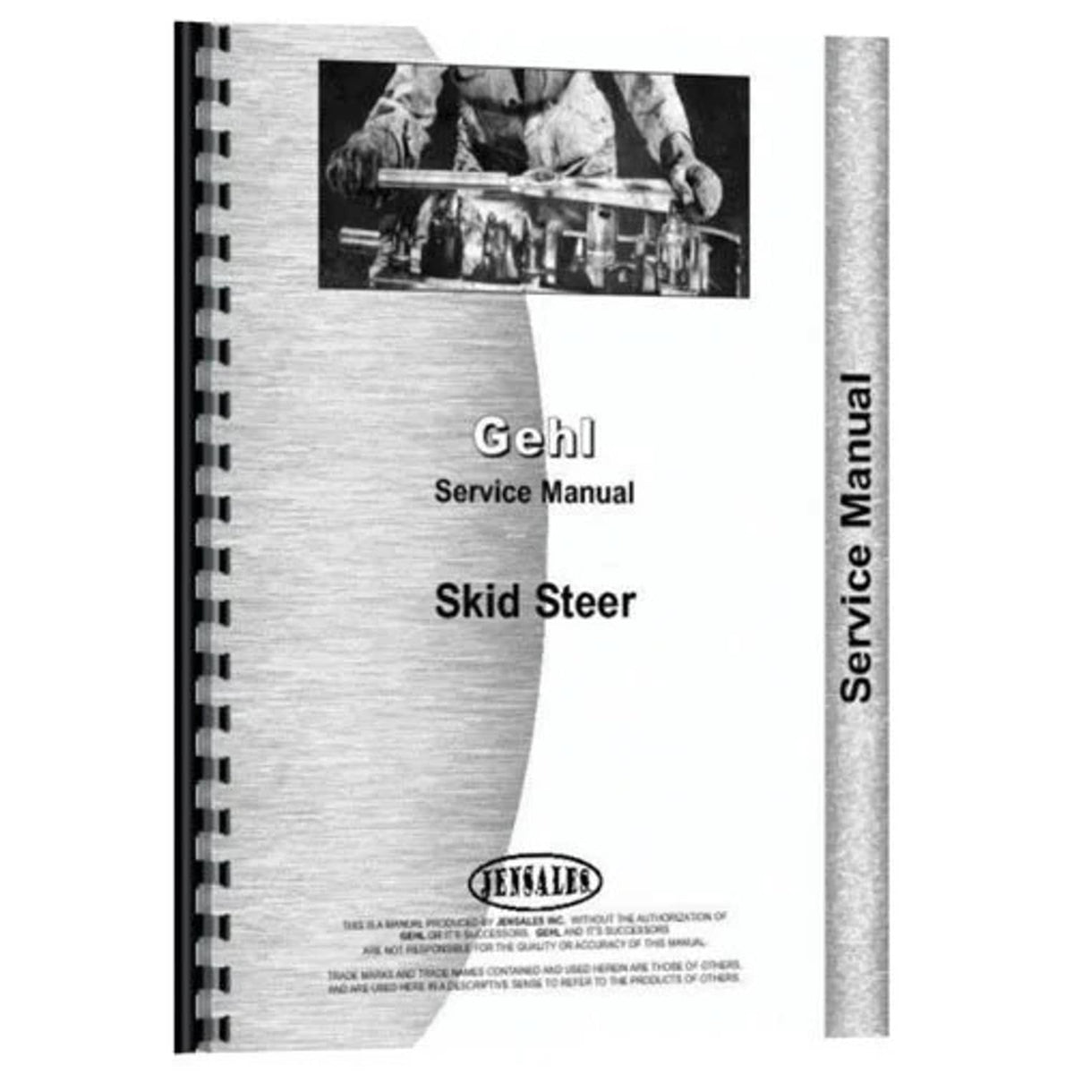Bethesda Industrial Service Manual fits Gehl HL4400