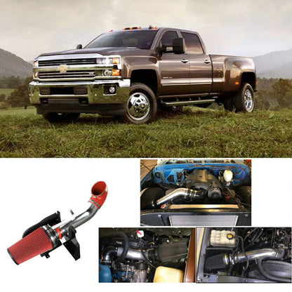 Bethesda Industrial 4"Cold Air Intake System Kit + Heat Shield For 99-06 GMC Chevy V8 4.8L/5.3L/6.0L