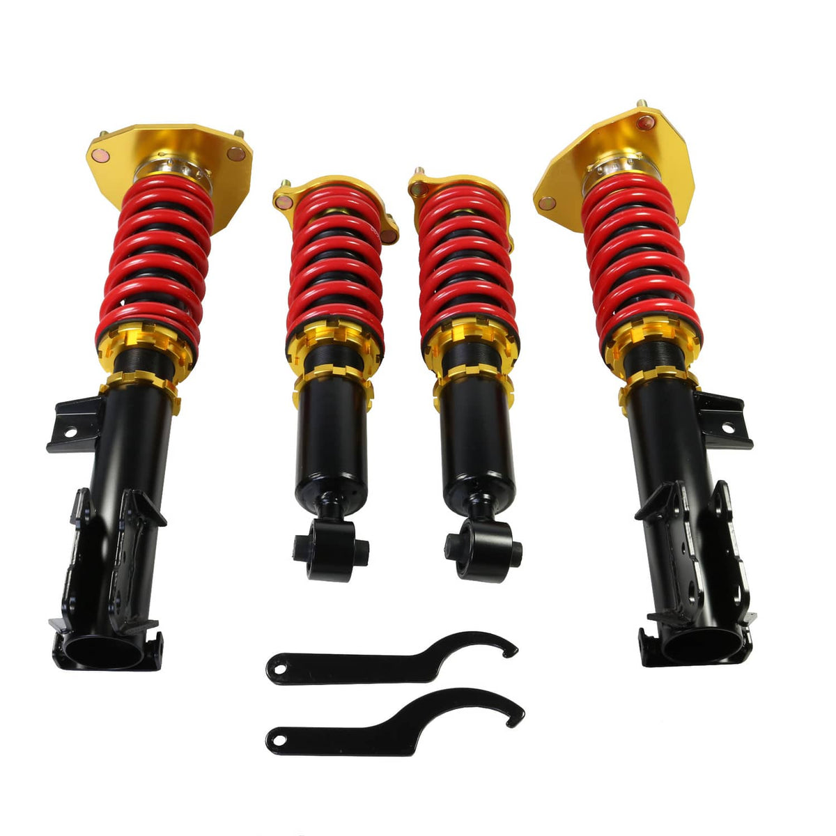 Bethesda Industrial Full Coilovers For 2000-2005 Mitsubishi Eclipse 3rd-Gen D53A / D52A Adj Height