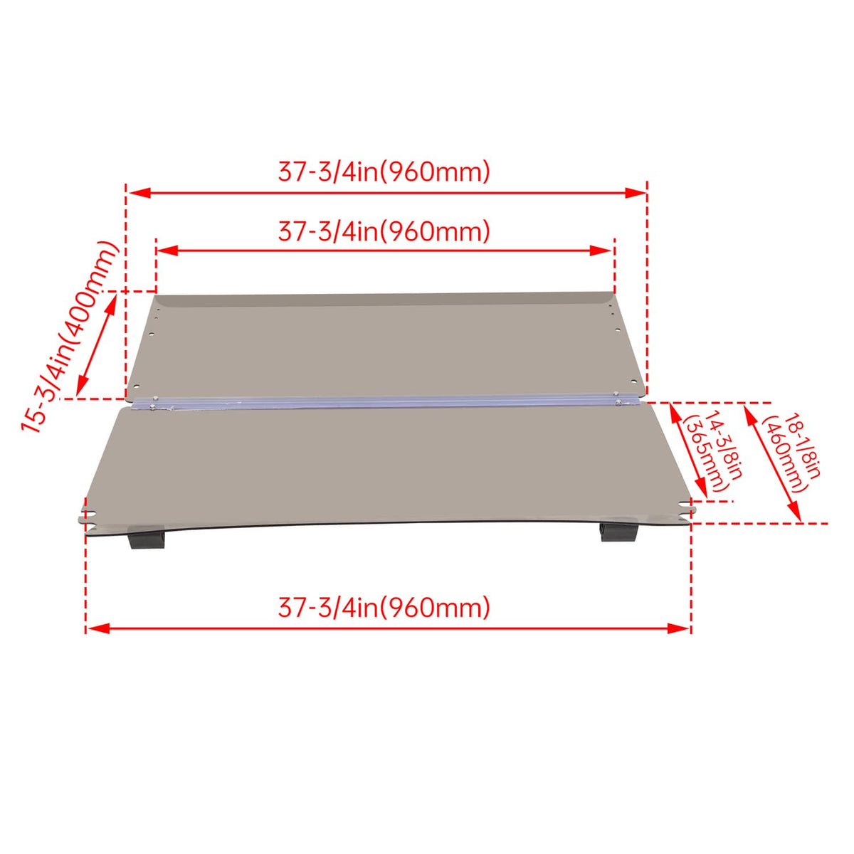 Bethesda Industrial Fold Down Windshield Tinted Windscreen For Club Car Precedent 2004-UP Golf Cart