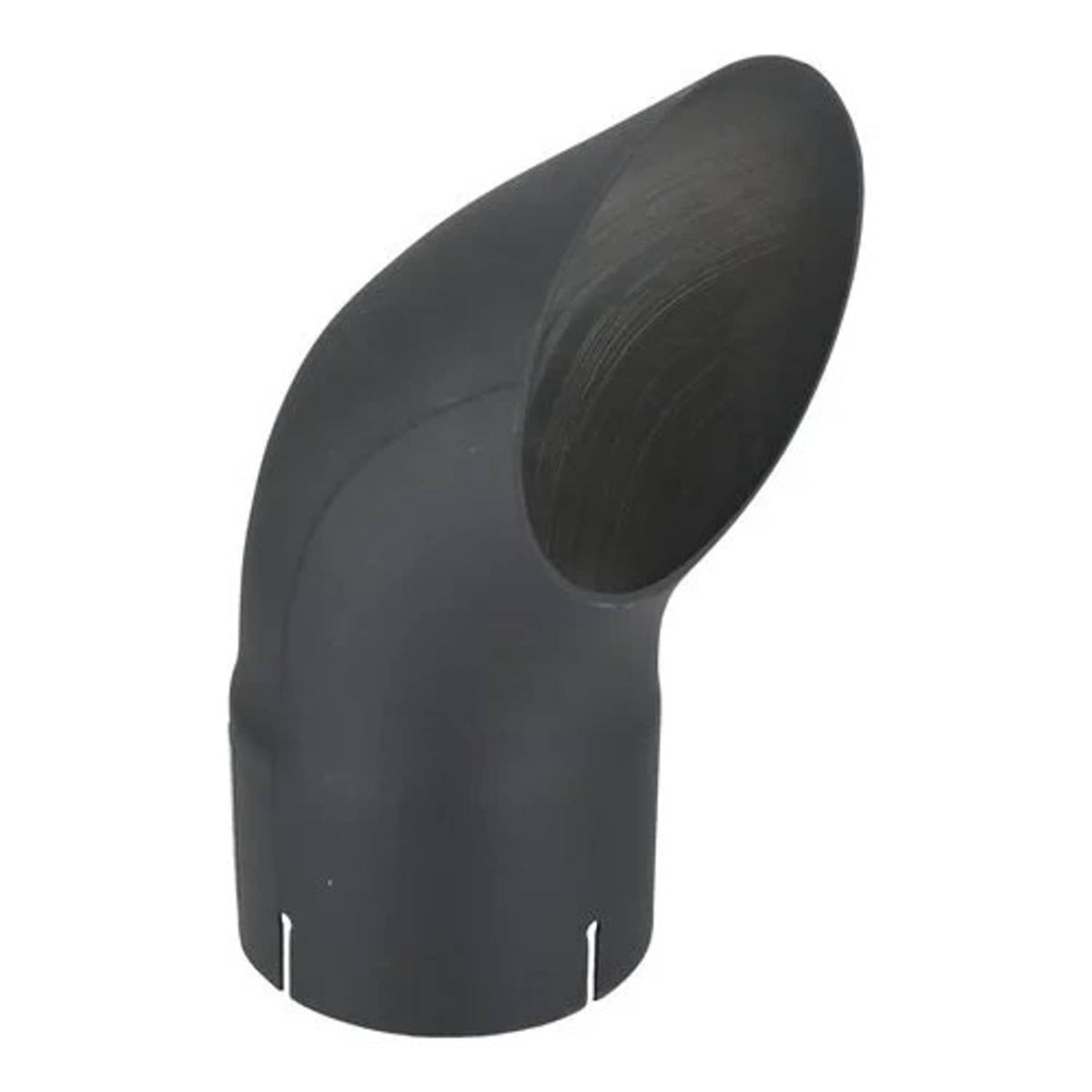 Bethesda Industrial Exhaust Stack - 5" x 12" Curved Black