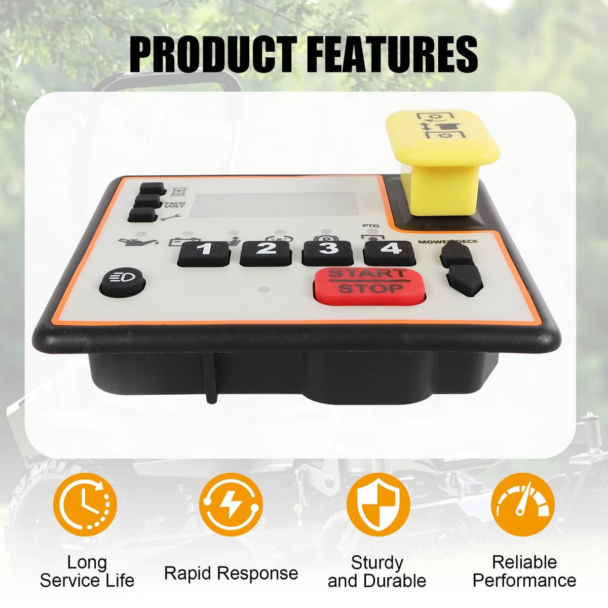 Bethesda Industrial 486-0057-00 Control Panel Console Keypad For Spartan Mowers EFI KGZ XD Zero Turn