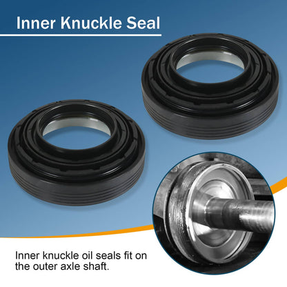 Bethesda Industrial Front Axle Seal And U Joint Kit For 1998-04 Ford F250 F350 Excursion DANA 50 60