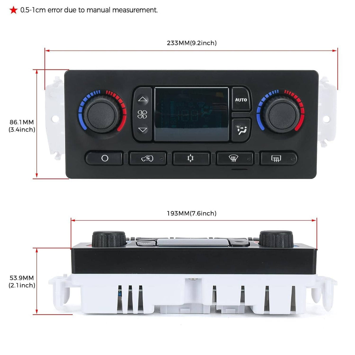 Bethesda Industrial AC Heater Climate Control Module 599-009 For 2003-2007 Chevy GMC Improved Design