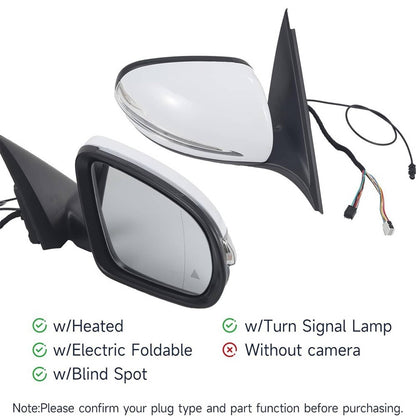 Bethesda Industrial Right Side Mirror Heated Blind Spot Fits For 2016-2021 GLC Class GLC300 Mercedes