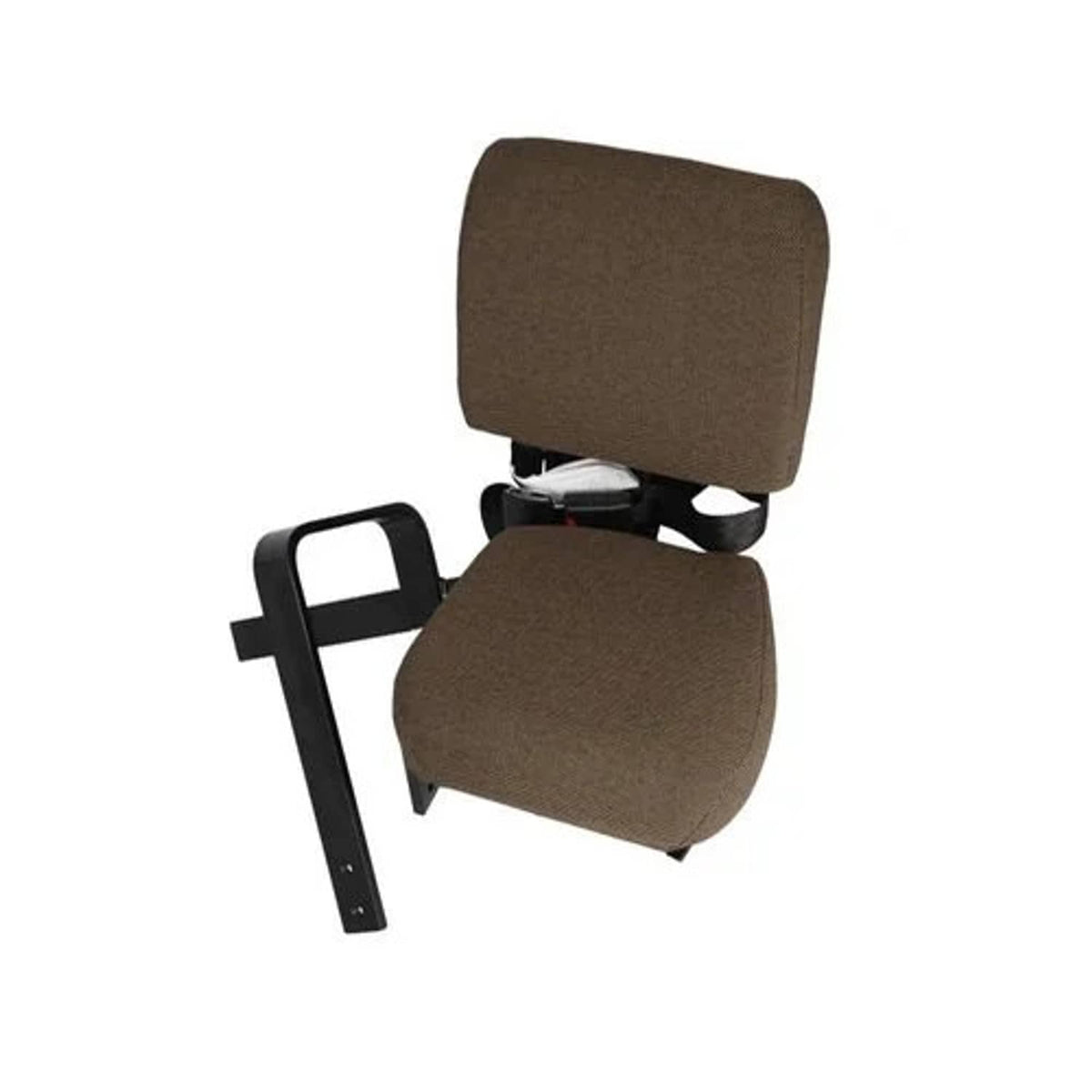 Bethesda Industrial Side Kick Buddy Seat Fabric Dark Brown fits John Deere 8100 8120 8200 8300 8400