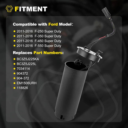 Bethesda Industrial Diesel Exhaust Fluid DEF Heater for 2011-2016 Ford F250 F350 F450 Pickup 6.7L