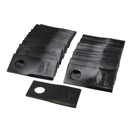 Bethesda Industrial Disc Mower Blade - Right Hand 7° Twist 25 Pack fits New Holland 1431 9847683