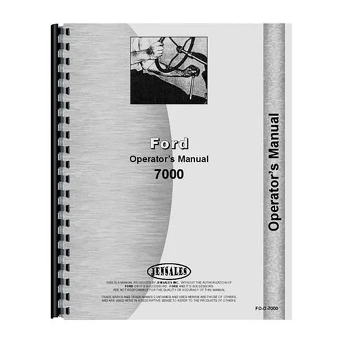 Bethesda Industrial Operator's Manual fits Ford 7000