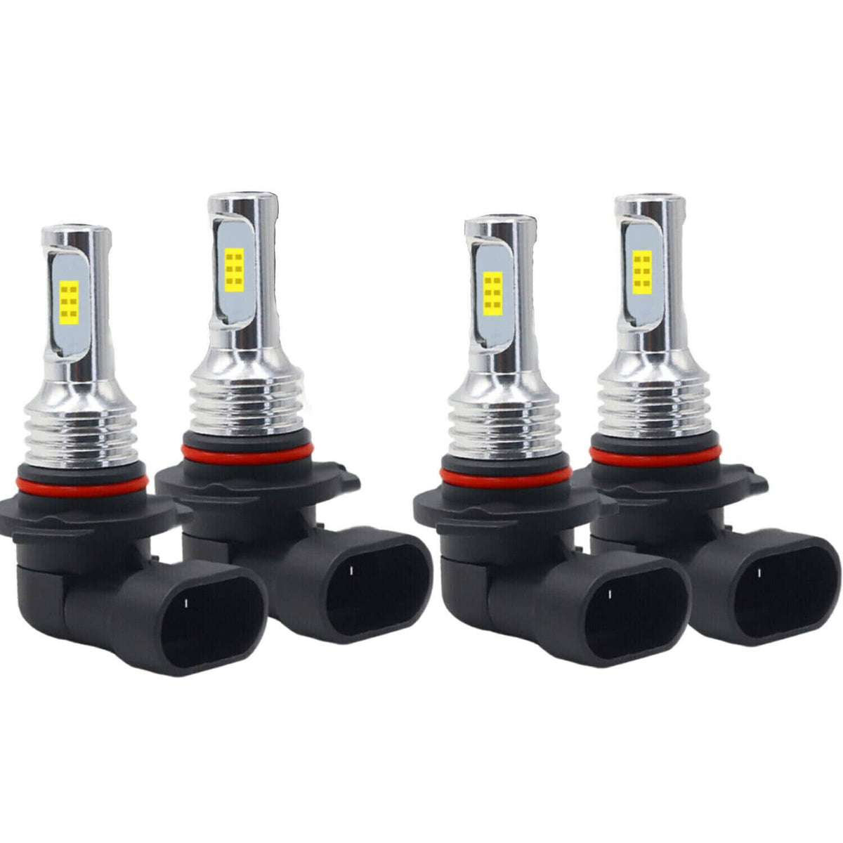 Bethesda Industrial 9005 9006 LED Headlights Kit Combo Bulbs 6500K High Low Beam Super White Bright