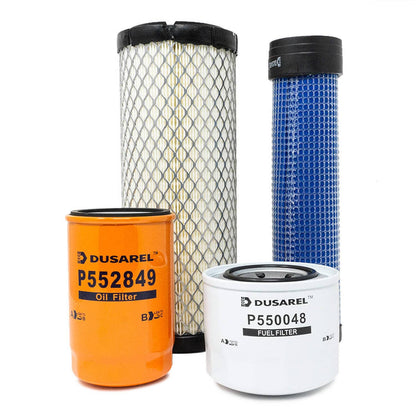Bethesda Industrial Engine Oil Fuel Filter Kit for John-Deere 35D 27D Compact Excavator 3T NV88-BNHB