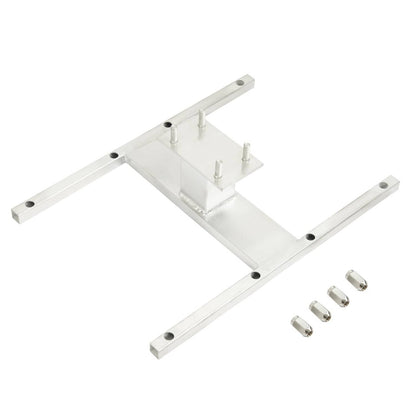 Bethesda Industrial Aluminum H-Mount Trailer Spare Tire Carrier For 6-Lug Wheels w/Mounting Hardware