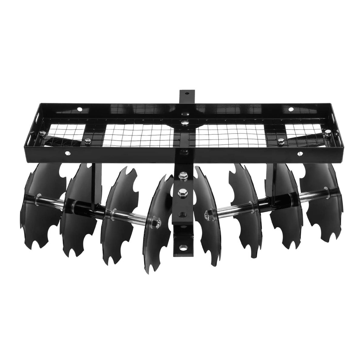 Bethesda Industrial Rear Disc Harrow 11" Steel Tow For Universal Tractor Sleeve Hitch Attachment