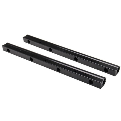 Bethesda Industrial Billet Fuel Rail Kit for LS LS1 LS2 LS3 LS6 Intake Manifold +Hardware Black New