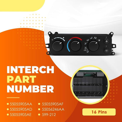 Bethesda Industrial A/C Heater Climate Control Module 599-212 For 2002-2005 Dodge Ram 1500 2500 3500