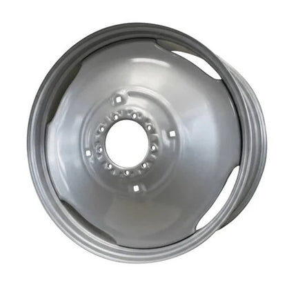 Bethesda Industrial Dual Rear Rim - 18" x 38” 9 Bolt Silver Mist