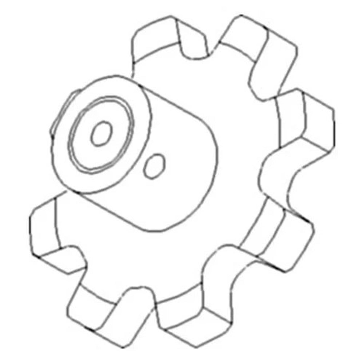 Bethesda Industrial Lower Clean Grain / Return Grain Elevator Sprocket