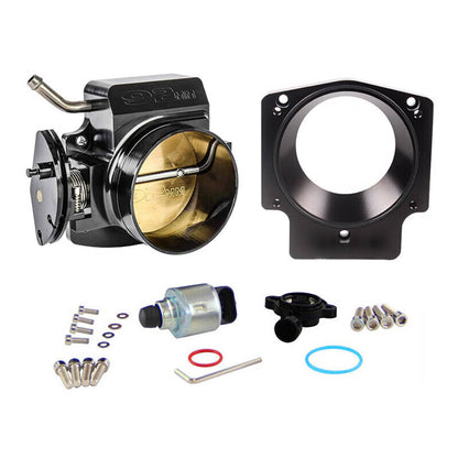 Bethesda Industrial 92mm Throttle Body+TPS IAC+Adapter Plate Fit For Chevy GM Gen III LSX LS LS1 LS2