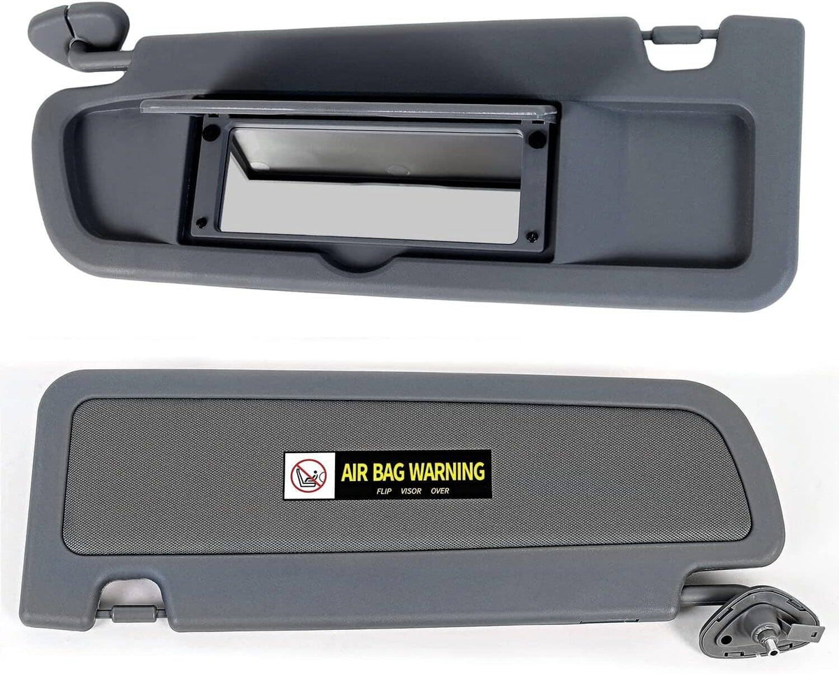 Bethesda Industrial Pair Sun Visor Dark Gray For 2006-2011 Honda Civic Visors Left & Right Visor Set