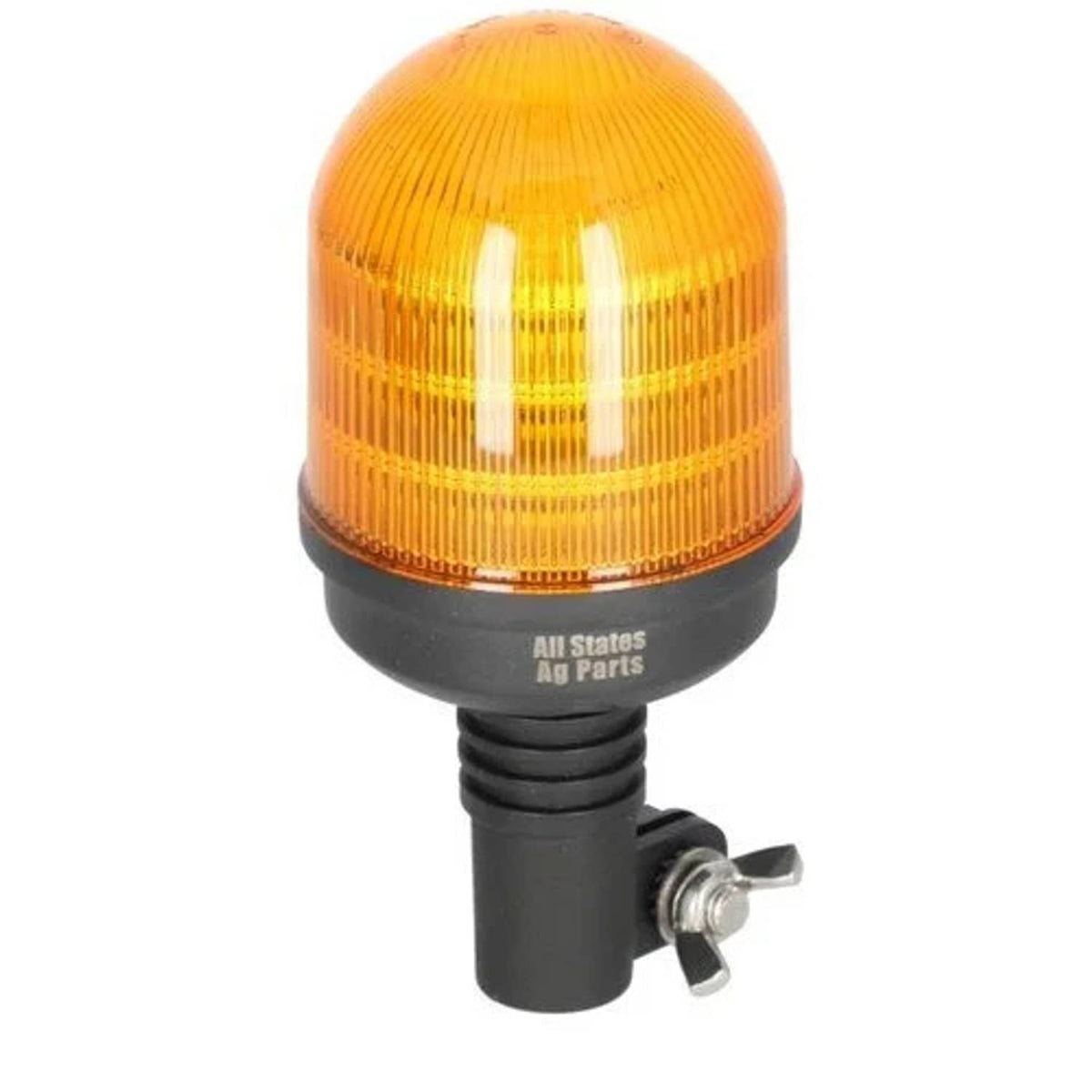 Bethesda Industrial LED Beacon Light - 6 Function DIN Stem Mount Dome Top