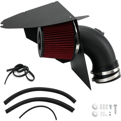 Bethesda Industrial 4" Cold Air Intake System Kit w/Red Filter For BMW 2019+ M340i G20 G21 B58 3.0L