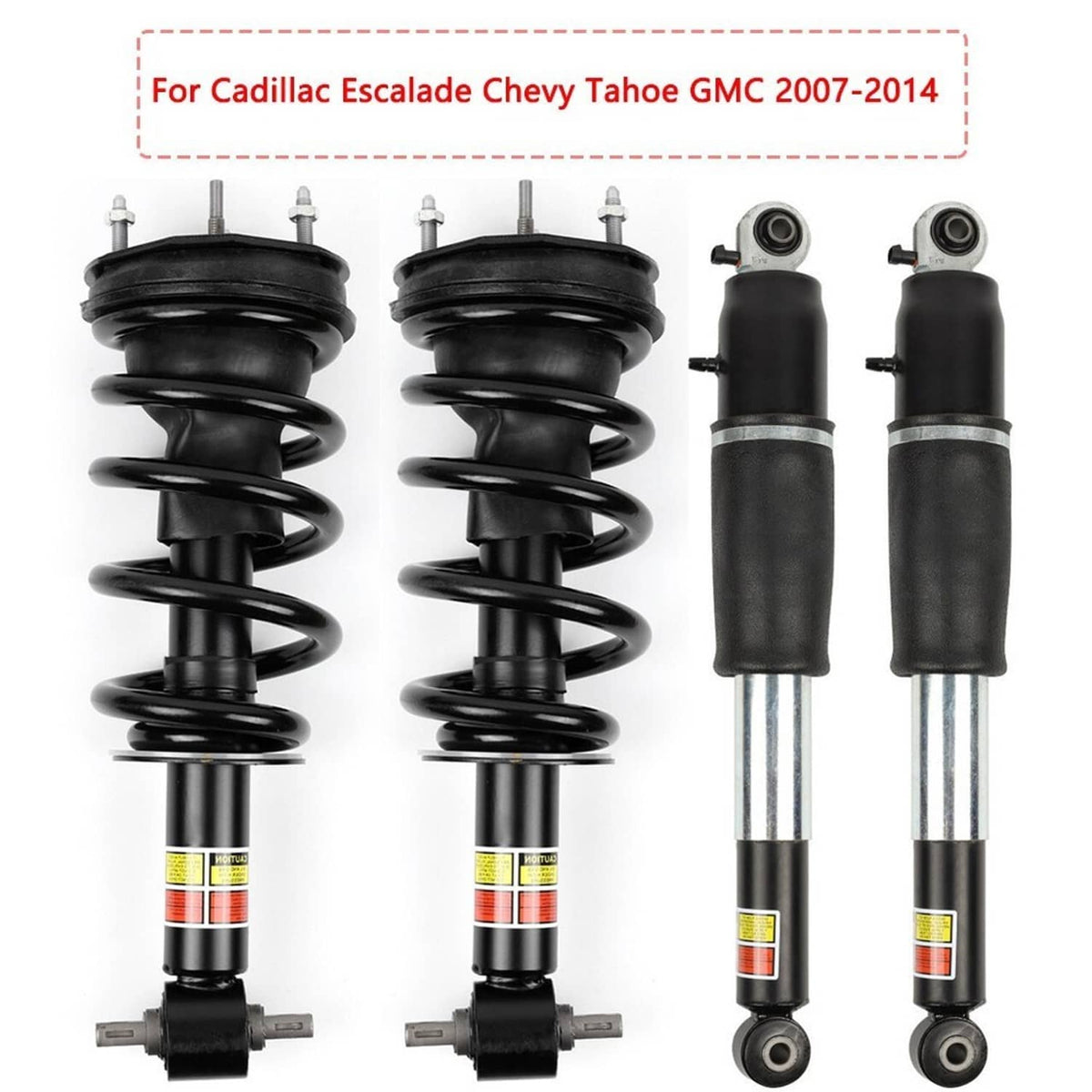 Bethesda Industrial New 4x Front Rear Shock Struts w/Magneride For 2007-2014 Cadillac Chevrolet GMC