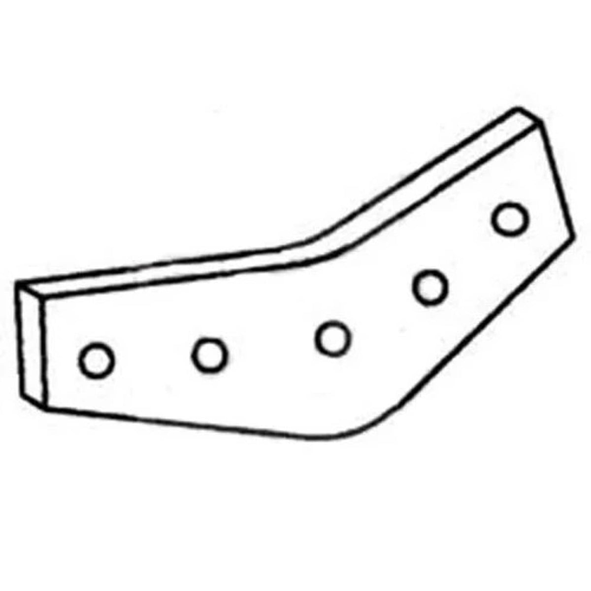 Bethesda Industrial Wear Bars - Chrome fits International fits Case IH 1640 1660 2166 2344 2366