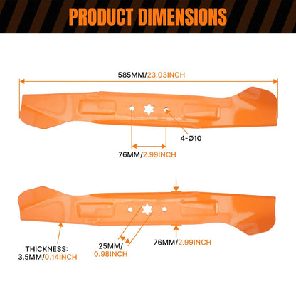 Bethesda Industrial 46" Deck Blade For Cub Cadet XT1 XT2 LTX1045 1046 Tractor, Craftsman T240 LT2000