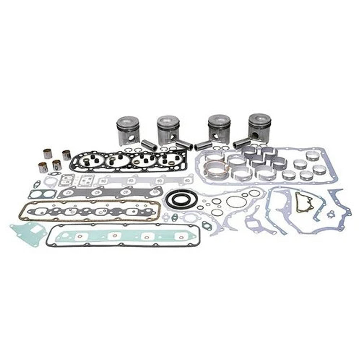 Bethesda Industrial Engine Rebuild Kit - Less Bearings - .030" Oversize Pistons fits Ford 5640