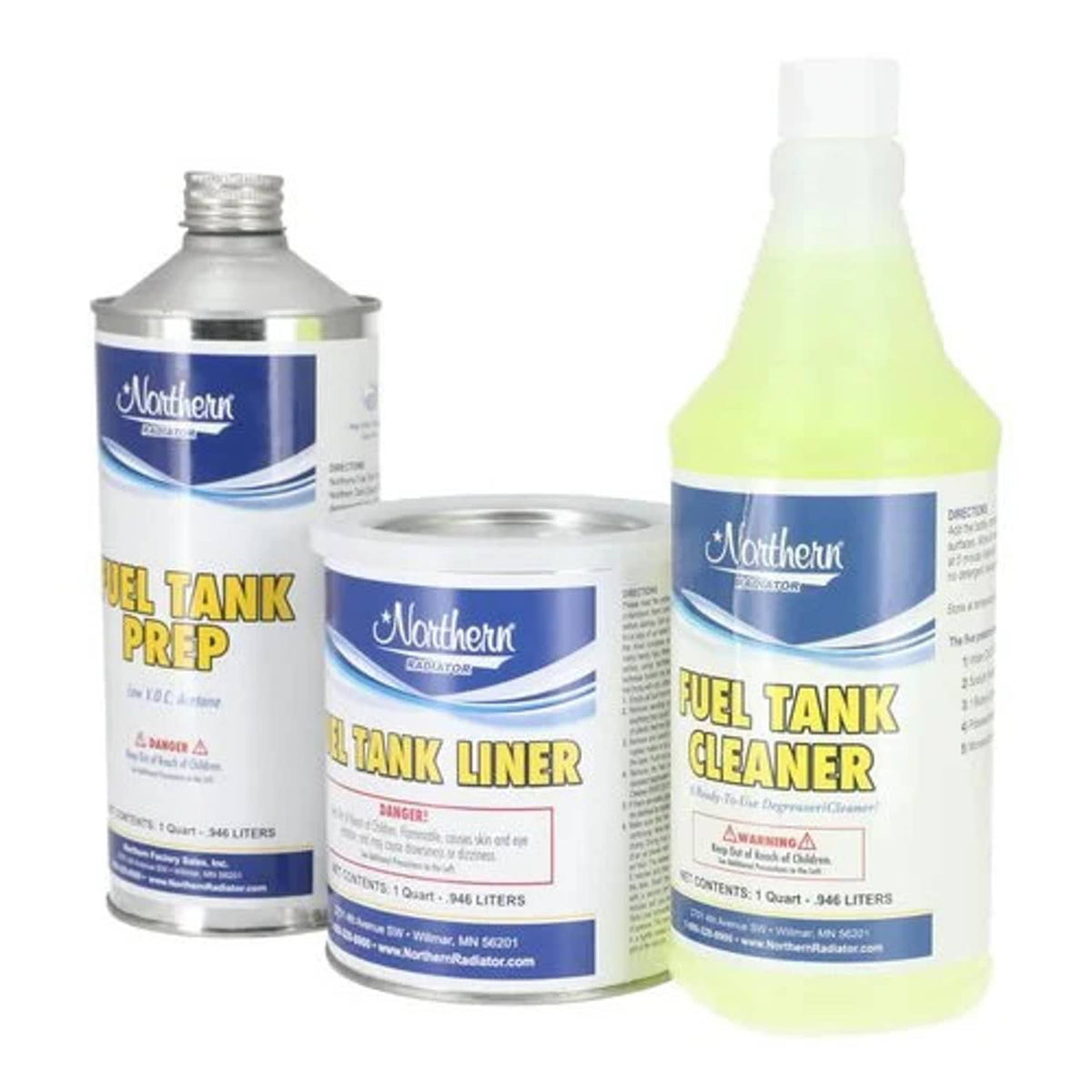 Bethesda Industrial Fuel Tank Liner Kit fits Paint, Sealants, Lubricants, Chemicals