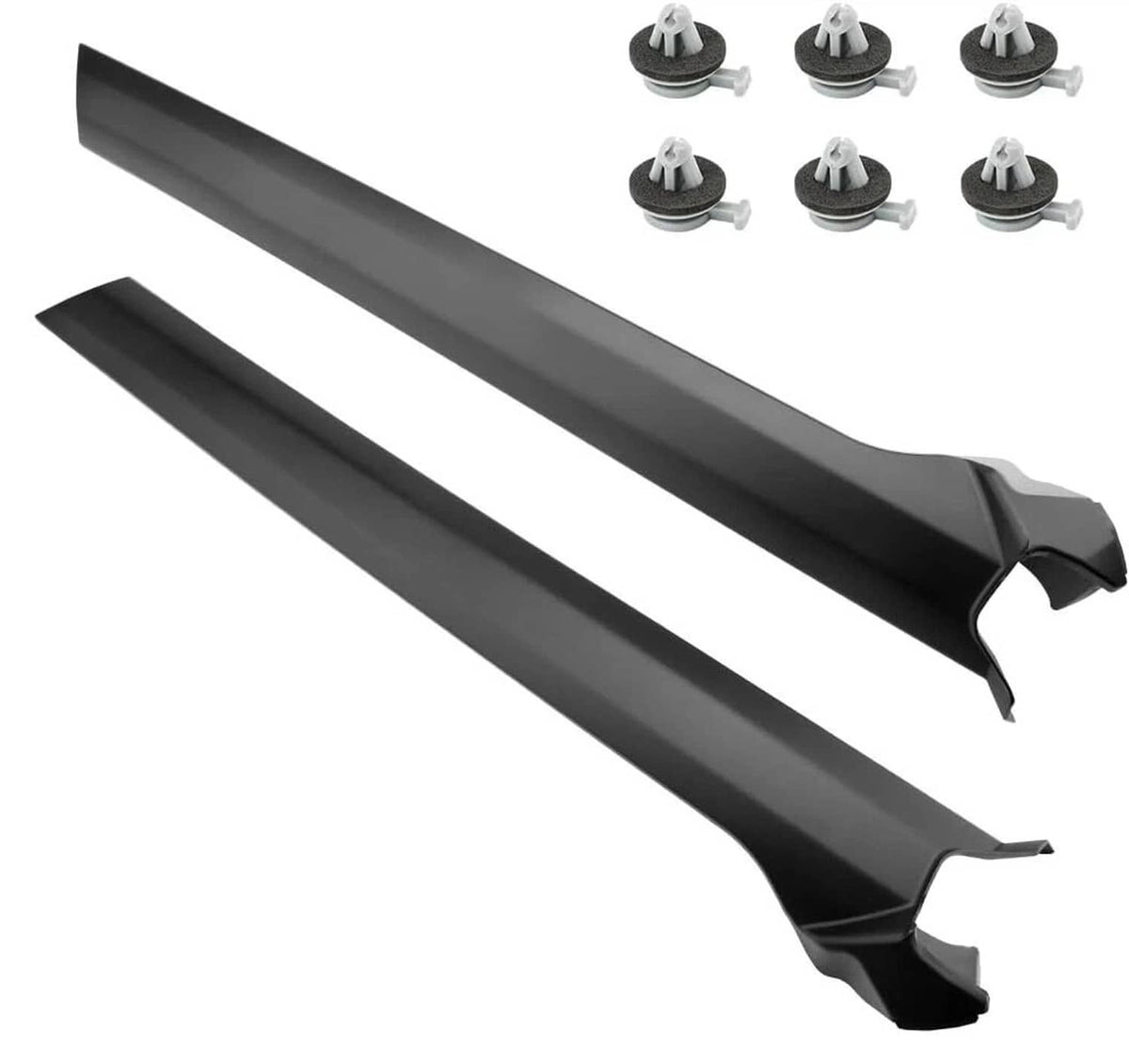 Bethesda Industrial Pair Front Wind Shield Post A Pillar Molding Trim for Land Rover LR3 LR4 2005-16
