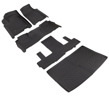 Bethesda Industrial Floor Mats w/Cargo Liner For 2021-2025 Chevrolet Suburban 2021-2025 GMC Yukon XL