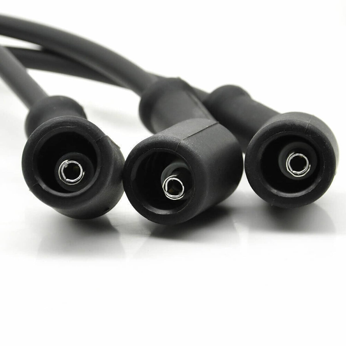 Bethesda Industrial 8 Pack UF413 Ignition Coils & 41-962 Spark Plugs w/ Spark Plug Wires For Chevy