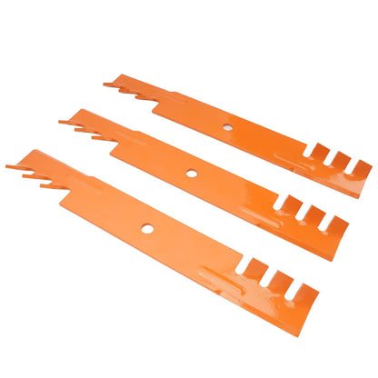 Bethesda Industrial 3 Packs Mower Deck Mulch Blades 52'' for Ferris IS700Z IS2100Z F160Z 1521227
