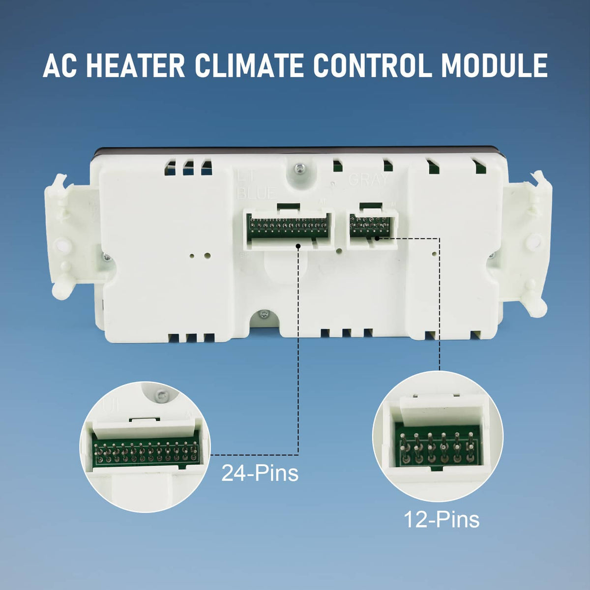 Bethesda Industrial Improved 599-211XD Climate Control Module For Chevy GMC Silverado Tahoe Trail