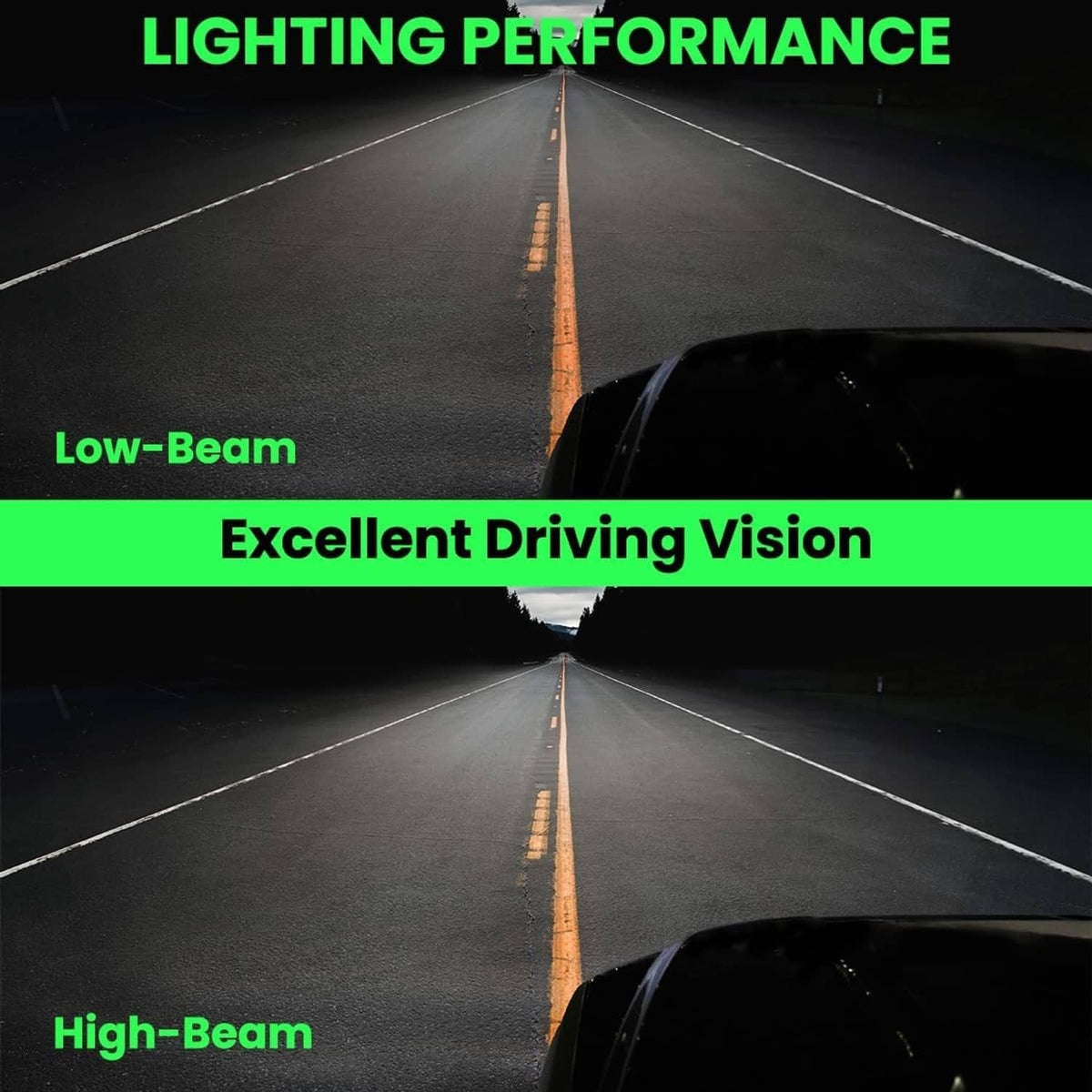 Bethesda Industrial For 2021 2022 2023 Ford F150 Halogen Black Headlights Headlamps Pair Left+Right