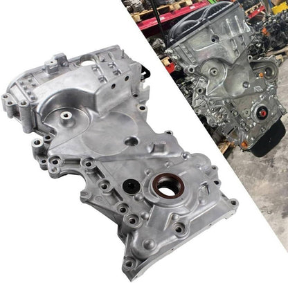 Bethesda Industrial Silver Engine Oil Pump Timing Chain Cover Fit for 2017-2020 Hyundai Elantra 2.0L