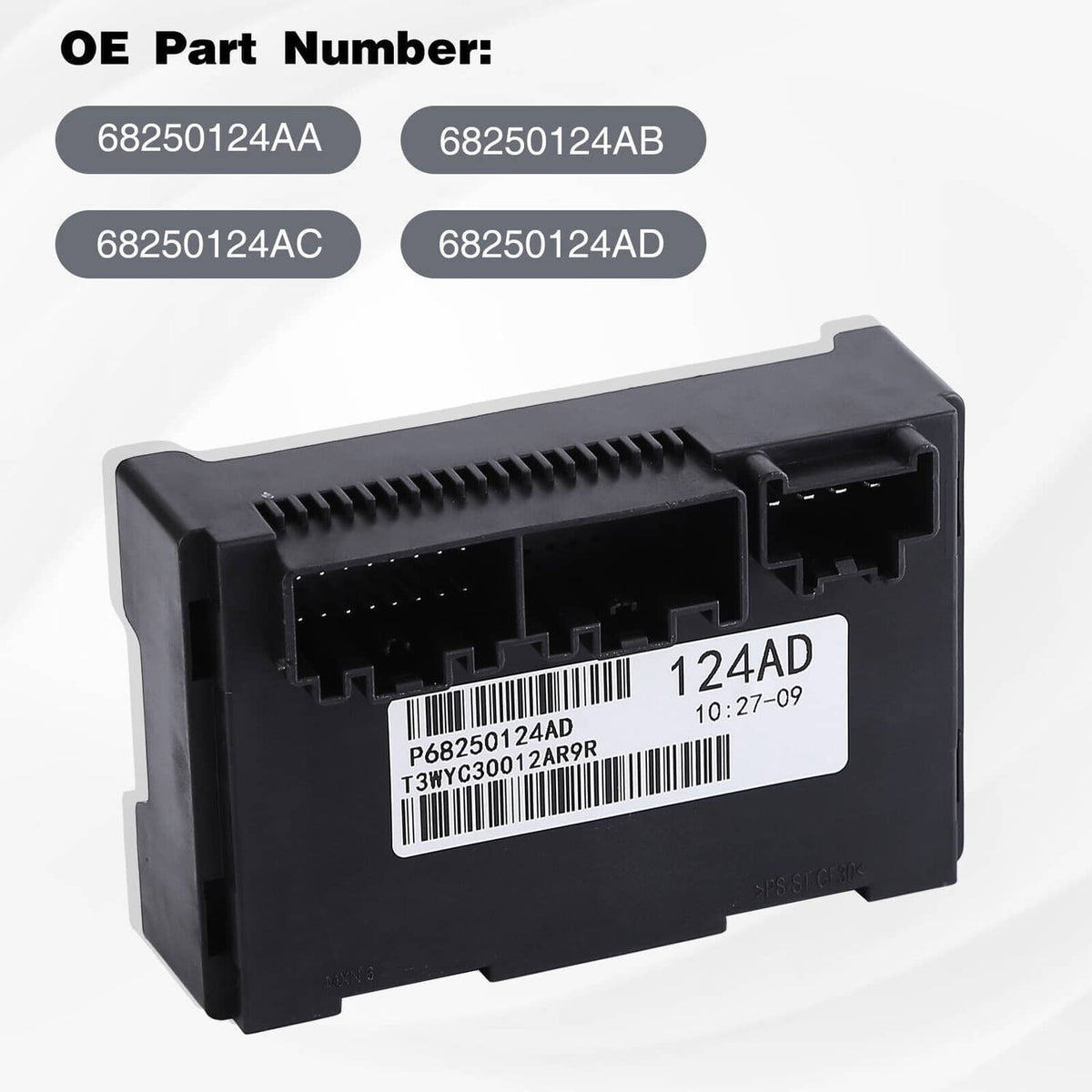 Bethesda Industrial For 2016-2018 Dodge Jeep Grand Cherokee Transfer Case Control Module 68250124AD