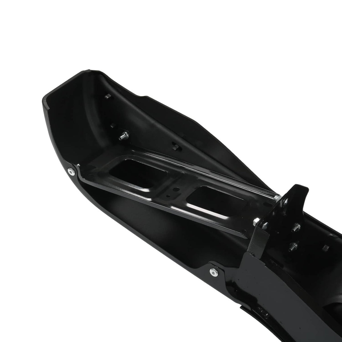 Bethesda Industrial Black Rear Step Bumper Assembly For Nissan NV1500 NV2500 NV3500 2012-2021 Steel