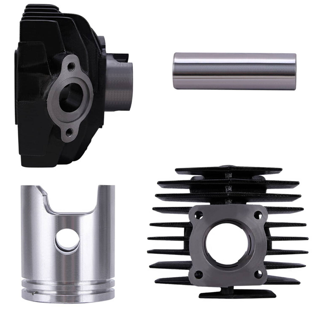 Bethesda Industrial 47mm Cylinder Piston Cylinder Gasket Top End Kit Fit for Yamaha PW80 1983-2006