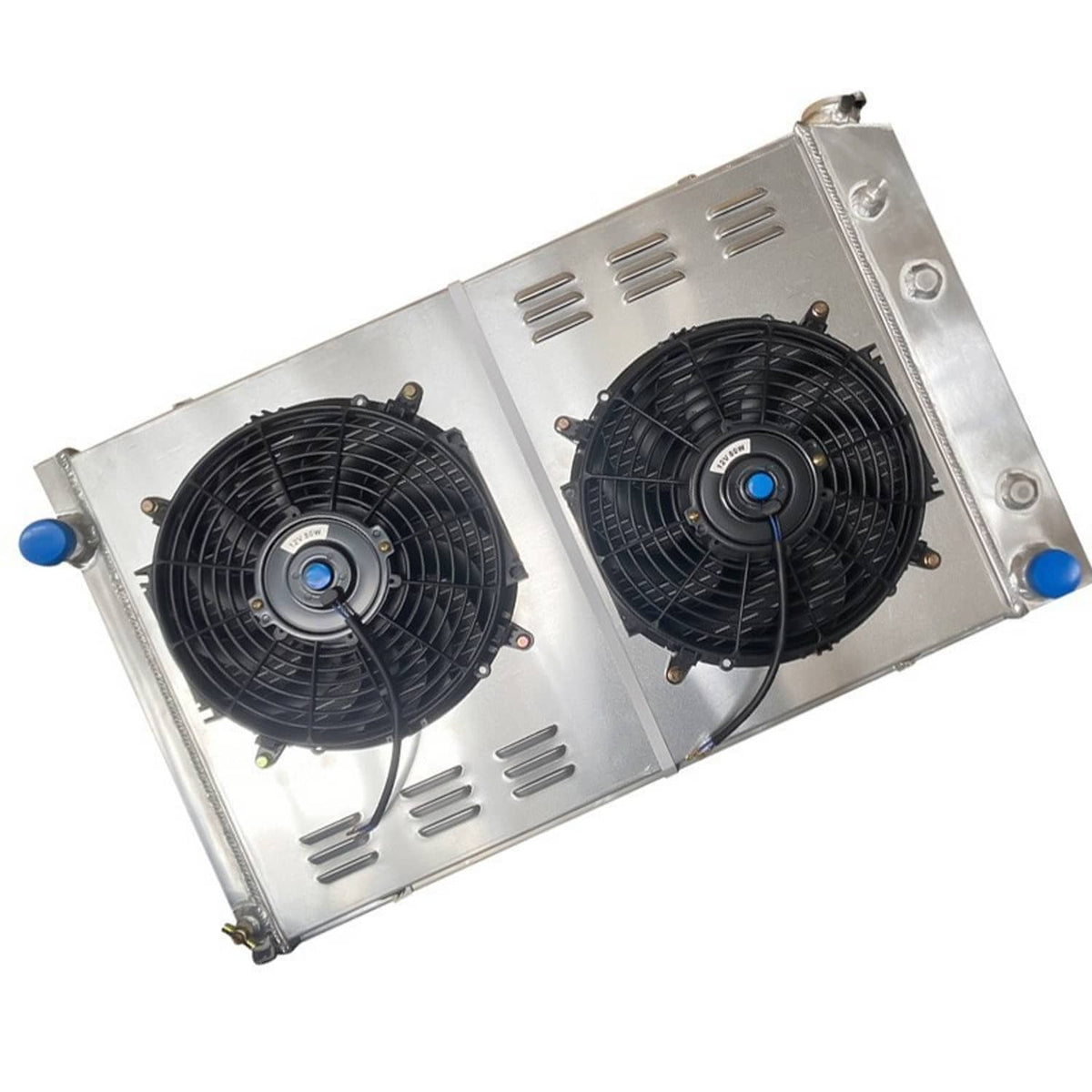 Bethesda Industrial 4 Row Core Radiator Fan Shroud For Chevy 1973-1987 C10 C20 C30 Pickup Truck GMC
